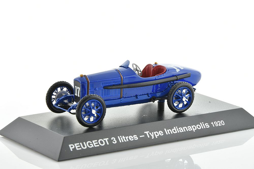 NOREV 479972 Peugeot 3l-ANDRE BOILLOT-Indy 500 Indianapolis 1920-1:43 