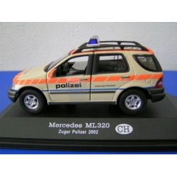 POLICJA MERCEDES ML320 Szwajcaria 2002 1/43