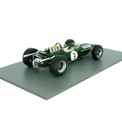 F1 BRABHAM BT19 Jack Brabham WC 1966 1/18 SPARK 18S223 **