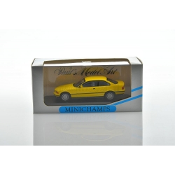 BMW 3-series Coupe E36 yellow 1/43 MINICHAMPS 430023321 **