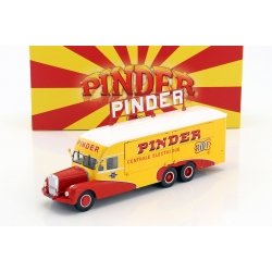 BERNARD 28 Electrical Truck Pinder circus yellow / red 1951 1/43 --- CK55071 **