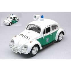 POLICJA VOLKSWAGEN Beetle Police Bavaria 1966 1/24 MOTORMAX 79588