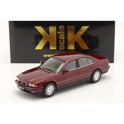 BMW 7-SERIES 740i (E38) Dark Red 1994 1/18 KK-Scale KKDC180364