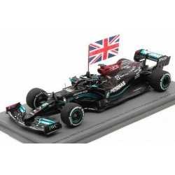 F1 MERCEDES W12 L.Hamilton Winner British GP 2021 1/43 SPARK S7683