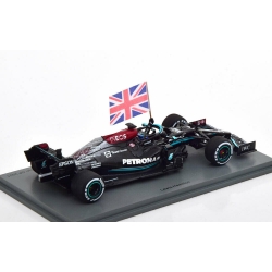 F1 MERCEDES W12 L.Hamilton Winner British GP 2021 1/43 SPARK S7683