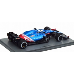 F1 ALPINE A521 F.Alonso Hungarian GP 2021 1/43 SPARK S7685