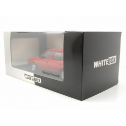 SKODA Favorit red 1989 1/24 WhiteBox WB124092