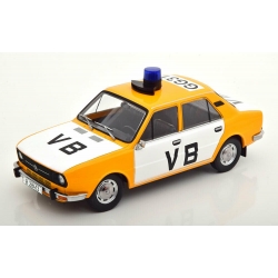 POLICJA SKODA 105L Czechoslovakia Police VB 1976 1/18 TRIPLE9 T9-1800274