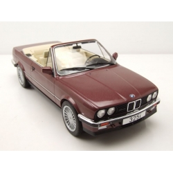 BMW 325i (E30) Cabrio metallic-dark red 1985 1/18 MCG MCG18380
