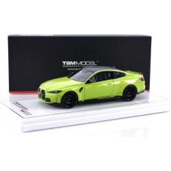 BMW M4 COMPETITION COUPE G82 Green 2021 1/43 TRUESCALE TSM430571