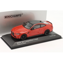 BMW M4 Competition (G82) Red 2020 1/43 MINICHAMPS 410020121
