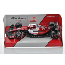 F1 ALFA ROMEO C42 #77 V.Bottas Bahrain GP ORLEN 2022 1/43 Bburago BU38067-24