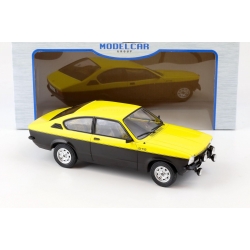 OPEL Kadett C Coupe GT/E Yellow black 1975 1/18 MCG MCG18190
