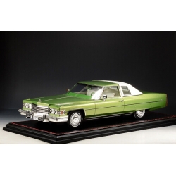 CADILLAC Coupe Deville Persian Lime Firemist 1974 1/18 STAMP STM1974601