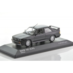BMW M3 E30 Black 1986-92 1/43 MINICHAMPS 430020300