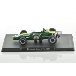 F1 BRABHAM BT24 #2 D.Hulme World Champion 1967 1/43 RBA