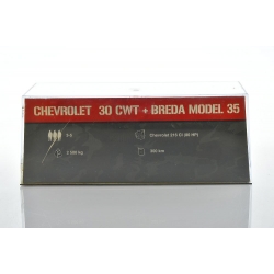 CHEVROLET 1533X2 30 CWT + Breda 20mm LYBIA 1942 1/72 Atlas