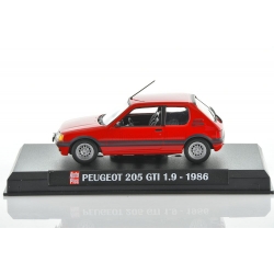 PEUGEOT 205 GTI 1.6 Red 1986 1/43 Auto Plus