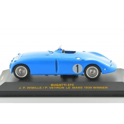 BUGATTI 57C Winner Le Mans 1939 1/43 ixo LMC024